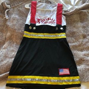 Fireball Firefighter  Halloween Costume